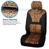 AUTOYOUTH Car Seat Covers - Leopard Pattern Integrated Auto Seat Cover Hot Sale Flannel fabric 2 Pieces For Front Driver Seat