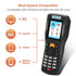 Scanners 1D 2D Barcode Scanner QR Bar Code Reader Handheld Inventory Counter Data Collector Bar Code Scanners Automatic Scanner