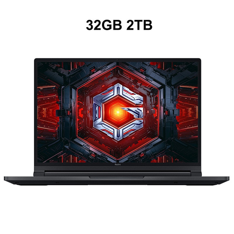 Xiaomi Redmi G 2022 Gaming Laptop 16 Inch 2.5K 165Hz Screen Notebook i7-12650H RTX3050Ti 16GB DDR5 512GB SSD Gaming Computer PC