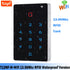 Waterproof WiFi Tuya App Backlight Touch 125khz RFID Card Access Control Keypad WG26 Output Alarm Management Card Support