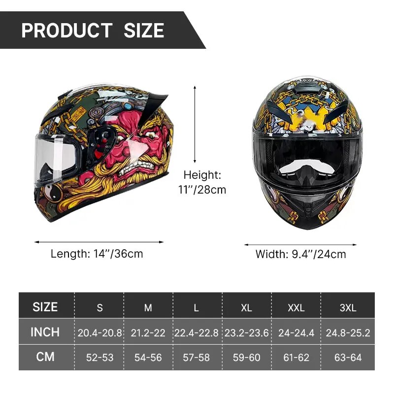 Men Riding Motocross Helmet Outdoor Sport Accessories Off-road Cycling Helmets Full Face Mountain Road Bike Safety Helmets