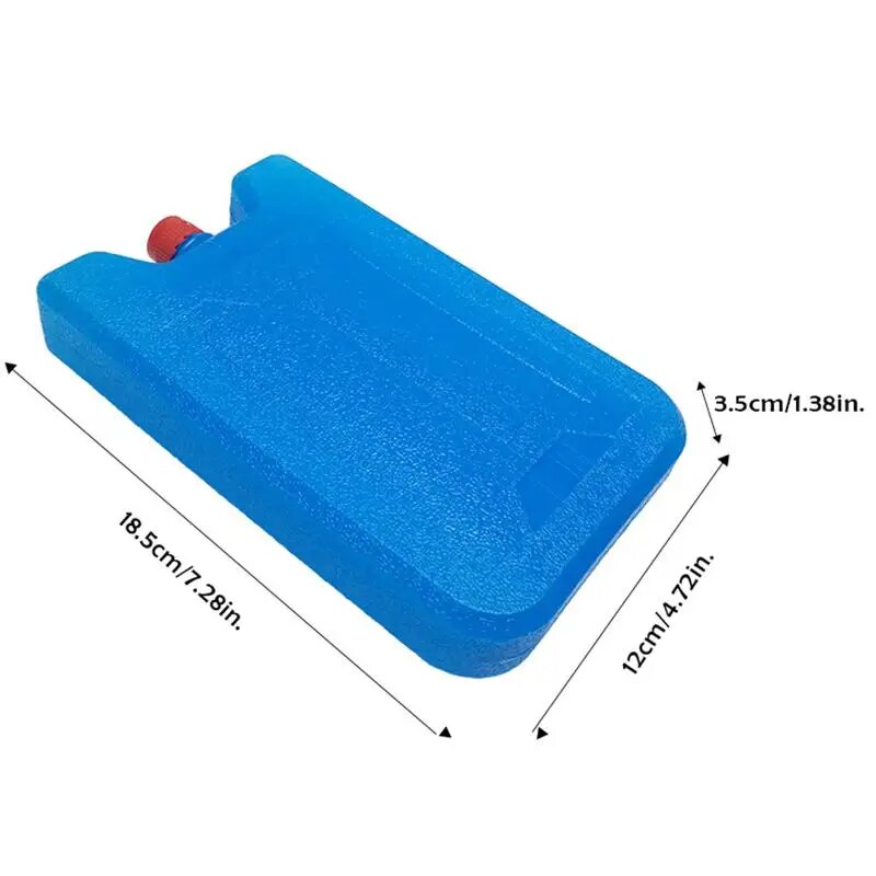 600ml Ice Pack Car Mini Fridge Icebox Removable Leakproof Refrigerator Ice Box Cooling Container For Lunch Box Food Container