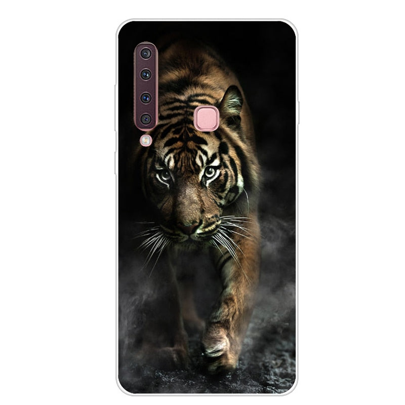 Case For Samsung Galaxy A9 2018 Coque Cute Cartoon SM-A920F Soft Silicone Phone Case For Samsung A9 A 9 2018 A920F Fundas Covers