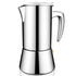 Stainless Steel Moka Pot Applica Suitable For Induction Cook Applica Heated 200ml Hand Brewed Espresso Pot Portable Home Style