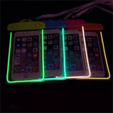 RYRA Universal Waterproof Phone Case Bag Swim Cover Mobile Phone Luminous Airbag Waterproof Bag For IPhone Samsung Xiaomi Huawei
