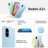 New Xiaomi Redmi A2+ Plus Global Version Helio G36 Octa Core 6.52" Dot Drop Display 8MP Dual Camera 5000mAh Battery