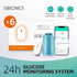 Sibionics Blood Glucose Meter 24h Real Time Monitoring Tester Diabetes Suger Sensor Health Monitors For Home Scanner Finger-Free
