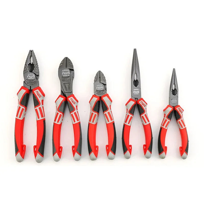 Multifunction High Quality Hand Tools Industrial Steel Wire Pliers Needle Nose Pliers Diagonal Cutting Pliers