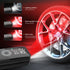 CARSUN Portable Air Compressor Motorcycle Tire Air Pump 150PSI Outdoor Emergency Digital Display Smart Bicycle Air Pump With LED
