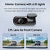 VIOFO A139 Car DVR 3 Channel Dash Cam with GPS Built in Wifi Sony Sensor Rear View Car Camera IR Interior Video Recorder 1080P