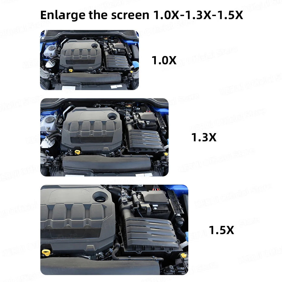 KERUI Dual&Single Lens Endoscope Camera with 1080P 4.3" IPS Screen IP67 Waterproof Car Pipe Inspection Borescope 2600mAh