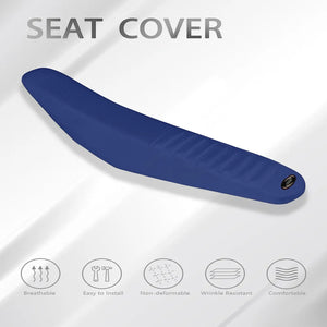NEW Motorcycle SEAT COVERS 3D Anti-Slip Waterproof Cushion Protection Stretch Leather Motorcross Enduro Universal Accessories