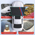 Car Snow Cover Thickened Cotton Stuffing Windshield Cover with Side Mirror Cover Protector for Snow Ice Frost Rain 166*104cm