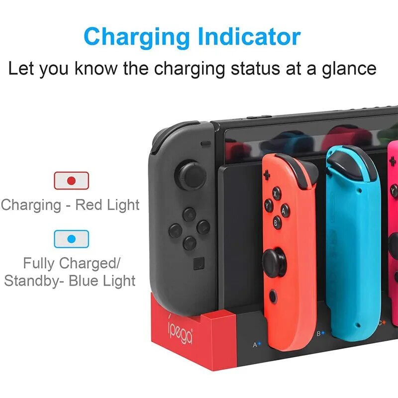 DATA FROG For Nintendo Switch Joy Con Controller Charger Dock Stand Station Holder Switch NS Joy-Con Game For NS Accessories