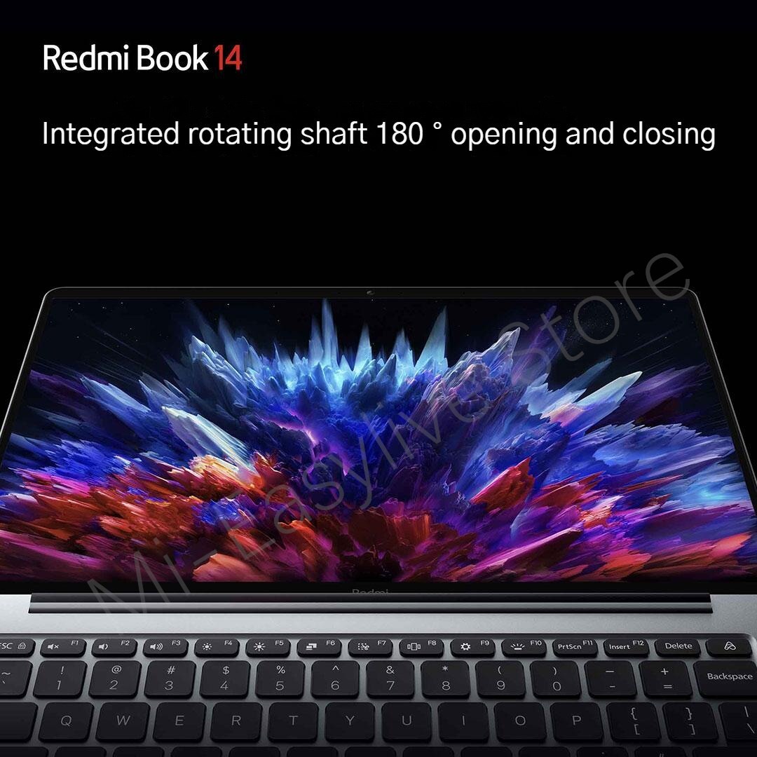 2023 Xiaomi Redmi Book 14 Laptop 2.8K 120Hz Intel Core i7-12700H/i5-12500H 16G DDR5+512G SSD Iris Xe Graphics Metal Notebook PC
