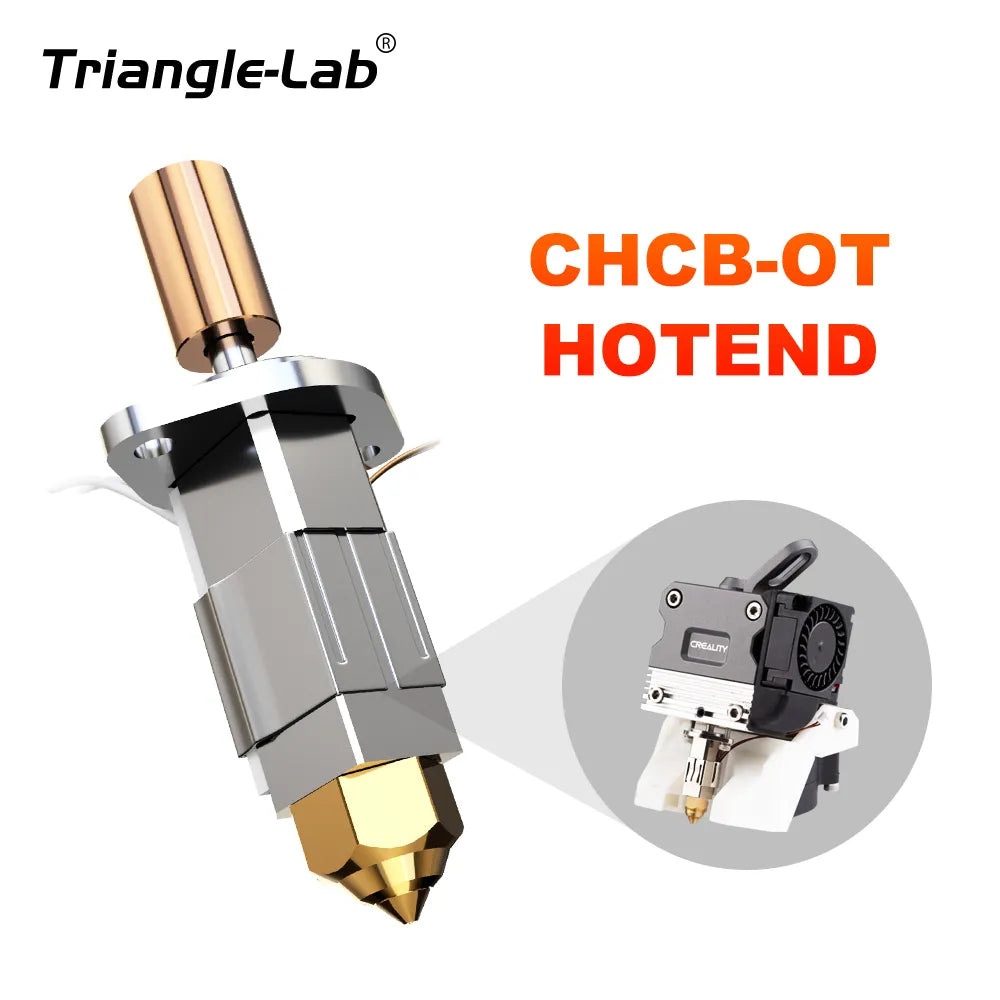 Trianglelab CHCB-OT Hotend updated  KIT K1 HOTEND for Sprite Extruder Creality K1 3D printer Creality K1 Max CR-M4 printer