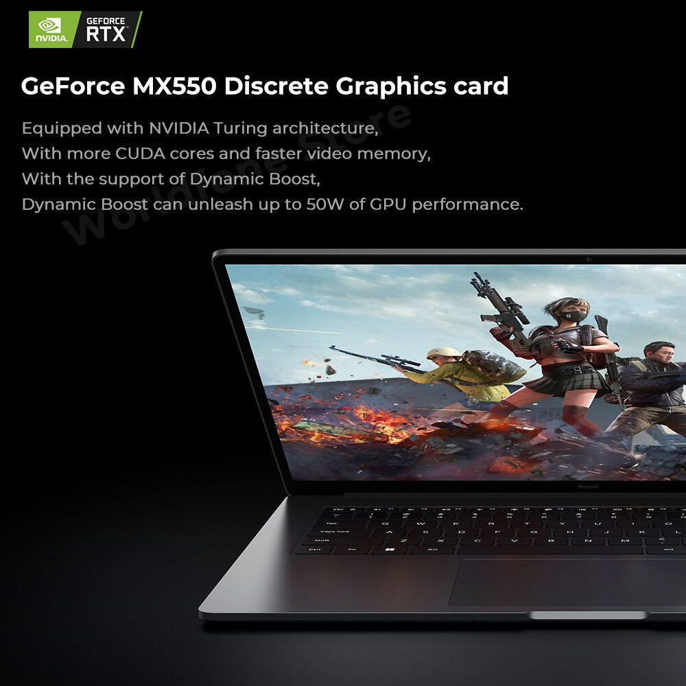 Global Original Xiaomi Laptop Redmibook Pro 14 2022 Notebook Intel Core GeForce MX550 Computer 2.5K 120Hz Screen PC Windows 11