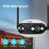 WIFI panoramic camera POE Security Camera System Home Outdoor IP Camera in 180° Viewing Angle Human Detection Color Night Vision