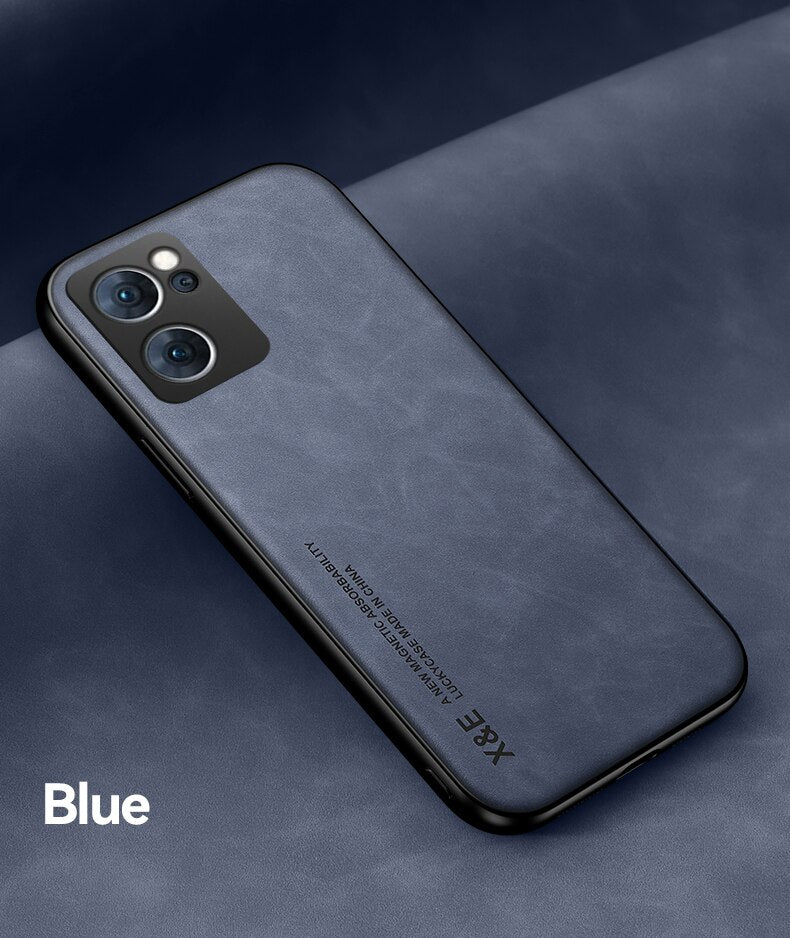 Case For OPPO Reno7 5G Case Leather Silicone Cover For OPPO Reno 7 4G Phone Case OPPO Reno7 5G Cover