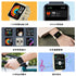 Lenovo New Smart Watch 1.69inch HD Full-touch Bluetooth Call Smartwatch Heart Rate Sleep Monitor Watches PK Xiaomi Redmi Watch 2