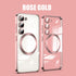 Magnetic Transparent Shell Case For Samsung Galaxy S23Plus S23 Ultra  With Lens All -Inclusive Protection Back Cover