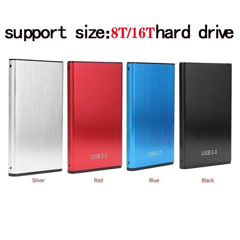 1TB External Hard Drive USB 3.0 Portable Hard Drive HD Externo 2 TB 4 TB 8TB 16TB 32TB USB3.0 storage Ulra-FAST FILE TRANSFERS