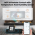 Tuya Smart Wifi Temperature and Humidity Sensor With Infrared Remote Control Smart Life Work with Alexa Google Home Yandex Alice