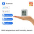 1~5PCS Tuya Temperature Humidity Sensor Mini LCD Digital Display Compatible with APP Remote Control Thermometer