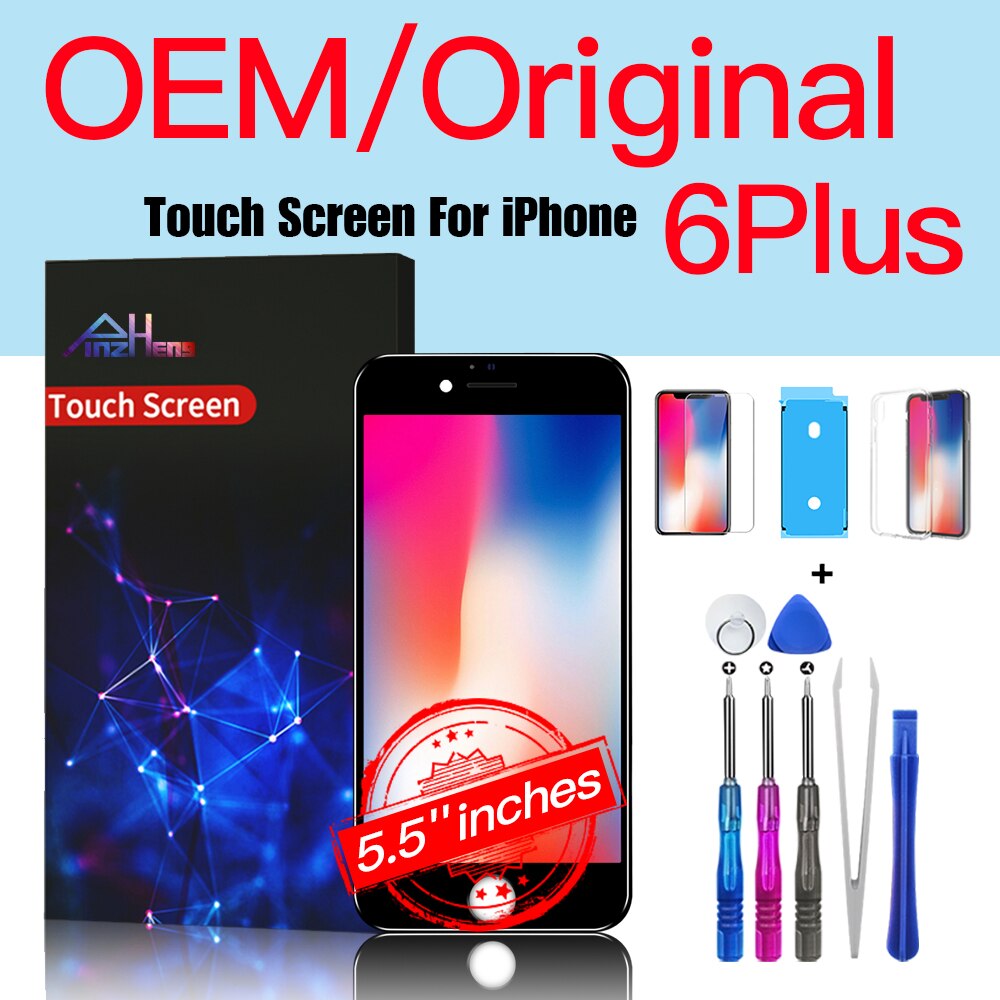 PINZHNEG Original High Quality INCELL LCD OEM For iPhone 6 Display 6S 7 8 PLUS SE 2020 Replacement Screen 10 Years Warranty