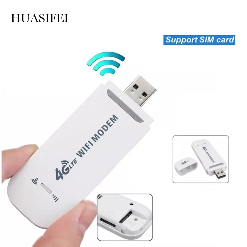 4G Wifi Dongle Mobile Wireless LTE USB Modem Dongle Router 4g Sim Card Pocket Hotspot 4G Router PK HUAWEI E3372/8372 USB Modem