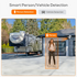 Hikvision Compatible 4MP Dual Light Panoramic Camera POE IR Built in Mic Speaker Human Detection Color Night Vision Surveillance