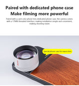Kase Mobile Phone Lens Master 100 Pro Micro Mobile Phone Macro Lens HD shooting for Universal Smartphone Huawei Apple Xiaomi