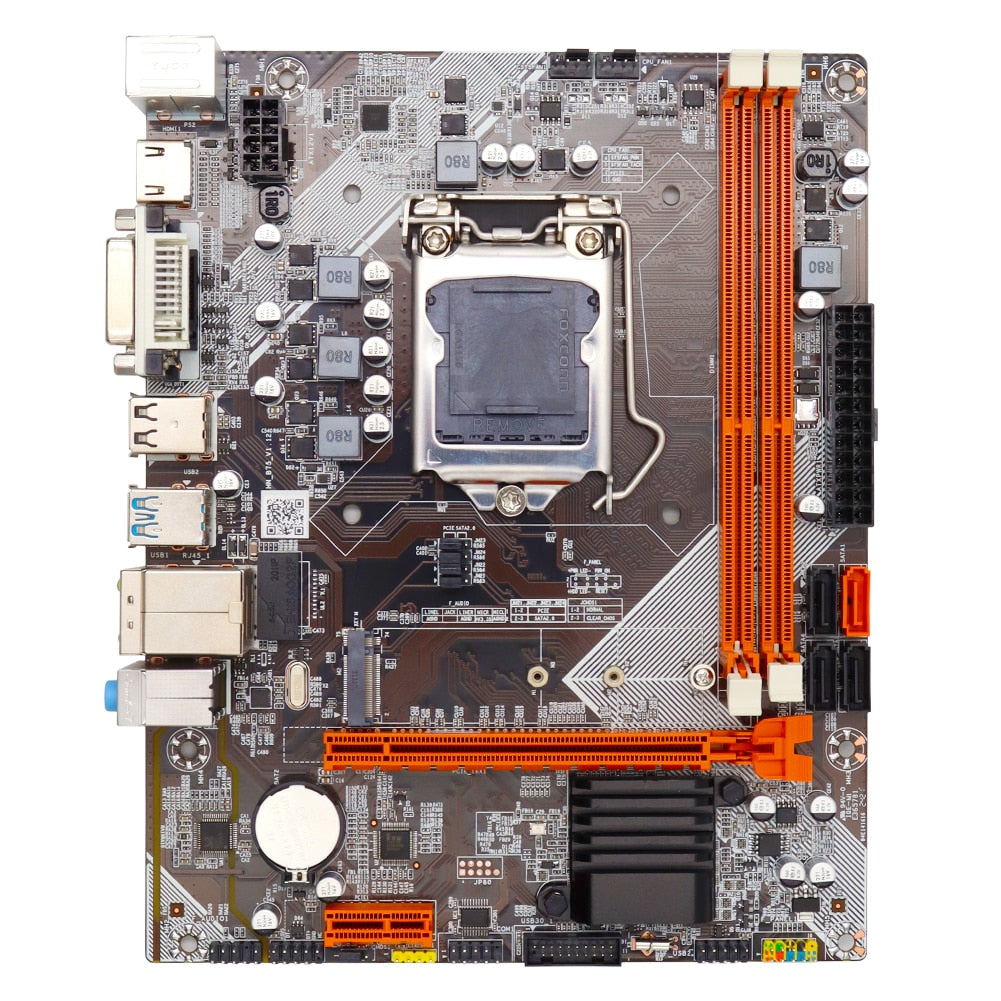 Computer Motherboard B75 LGA 1155 M.2 NVME USB 3.0 SATA III Mainboard DDR3 RAM For Intel LGA1155 I3 I5 I7 Xeon CPU Placa Mae