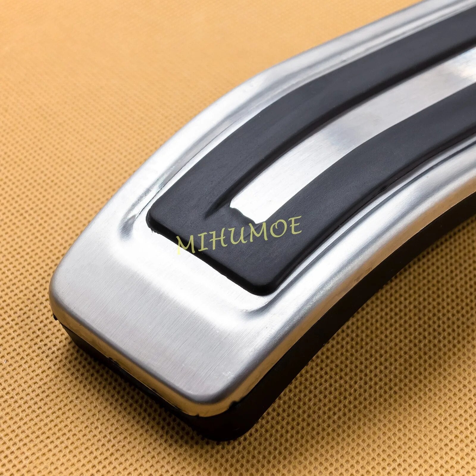 LHD Non-Slip Stainless Steel Foot Brake Gas Pedal Pad Cover For Audi Q7 VW Touareg Porsche Cayenne