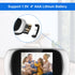 WSDCAM 2.8inch LCD Screen Video Doorbell Door Viewer Peephole Doorbell Night Vision Photo Digital Door Monitoring Door Camera