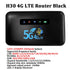 Portable WiFi Router 4G LTE WiFi Repeater 150Mbps 10000mAh Car Cottage Mobile Wireless Hotspot with Sim Card Unlimited Internet