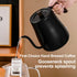 220V 800ML Electric Gooseneck Kettle Hand Brew Coffee Pot Automatic Power Off Speedy Make Tea Heat Milk Electric Espresso Pots
