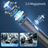 INSKAM Single/Dual Lens Endoscope Camera IP67 Waterproof Pipeline Inspection Borescope 8MM Lens Car Sewer For IOS Android USB-C