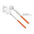 2pcs Inspection Tool Inspection Mirror Telescopic Mirror Swivel Inspection Mirror for Outdoor Car