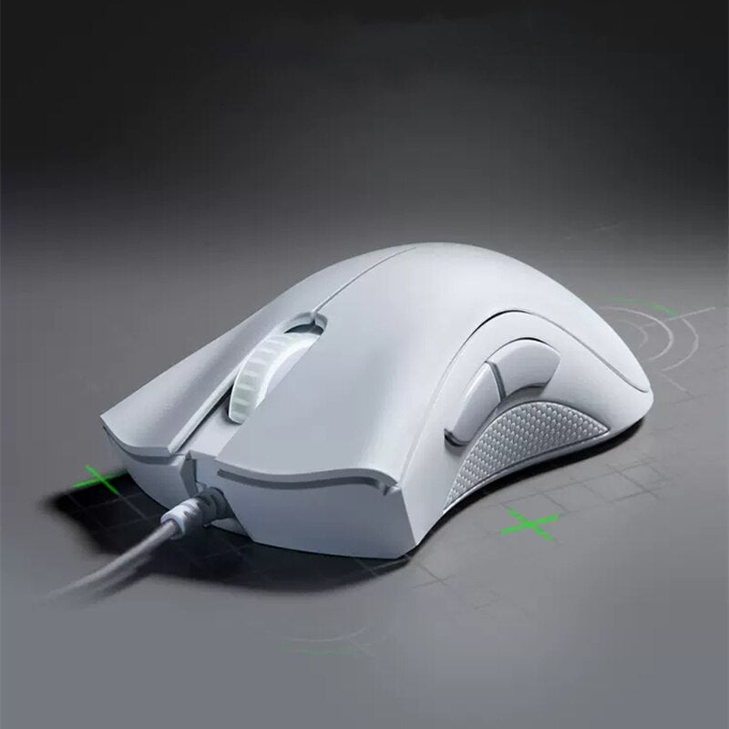 Razer DeathAdder Essential Wired Gaming Mouse Mice 6400DPI Optical Sensor 5 Independently Buttons For Laptop PC Gamer