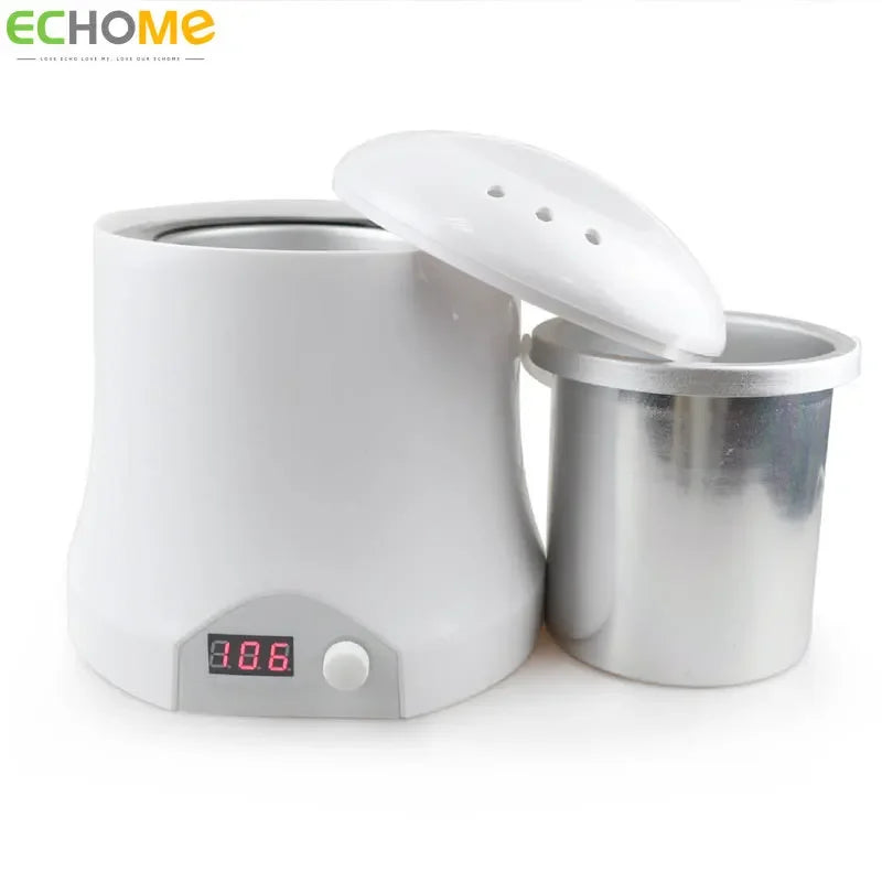 ECHOME Wax Heater for Hair Removal Machine Spa Paraffin Wax Beans Electric Depilatory Waxing Kits Heat-Resistant Unisex Tool
