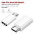 USB Type-C Adapter Type C Female To Micro USB Male Converters for Xiaomi Samsung Data Sync Charging Adapters Phone Converter