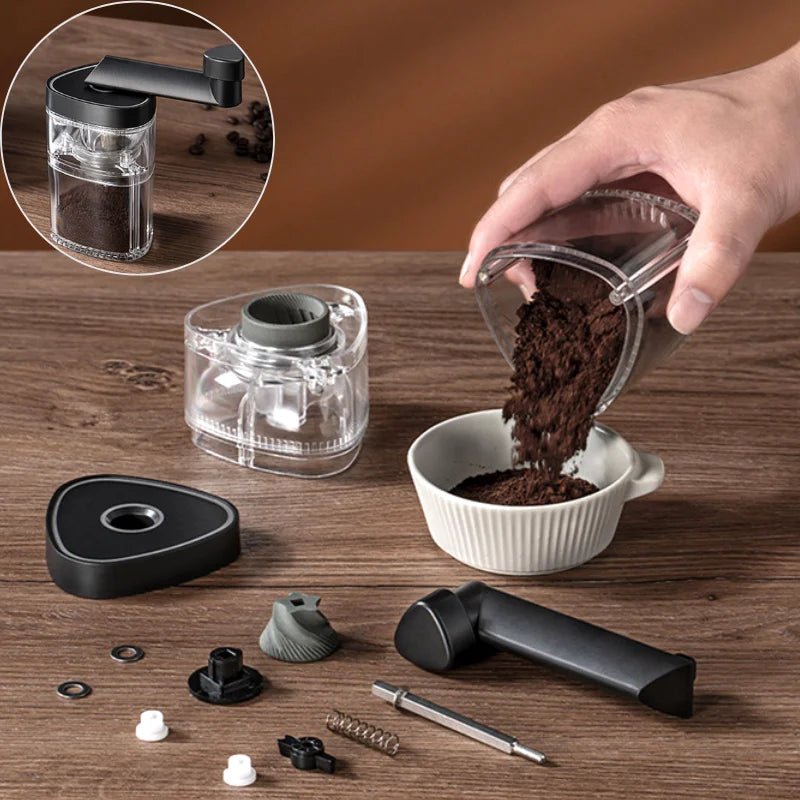 High Quality Manual Coffee Grinder Ceramic Grinding Core Machine Burr Mill Grinder Mini Bean Milling Portable Kitchen Grinder