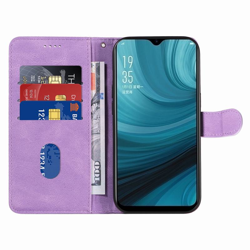 Flip For OPPO AX5S Case Wallet Slot Phone Cover For OPPO A3S A5 S A5S A7 A7N AX7 A12 Case Leather Cover With Card Holder