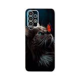 For Samsung A13 4G Case Cute Cartoon Painted Cover Silicone Soft Phone Case For Samsung Galaxy A13 A 13 Cover Coque 6.6'' Fundas