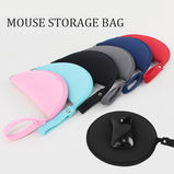Digital Product Storage Bag Mouse Pad Earphone Storage Bag Mouse Mat Storage Bag Office Supplies Multifunctional Wear-resistant