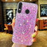 Shiny Glitter Silicone Case for Huawei P40 P30 P20 Lite Pro Y9 Prime Y7 Y6 2019 Y7P Y6P Gold Silver Foil Coque Soft Back Cover