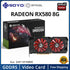 SOYO Original Radeon RX580 8G Graphics Card GDDR5 Memory Video Gaming Card PCIE3.0x16 HDMI DP*3 for Desktop Computer AMD Card