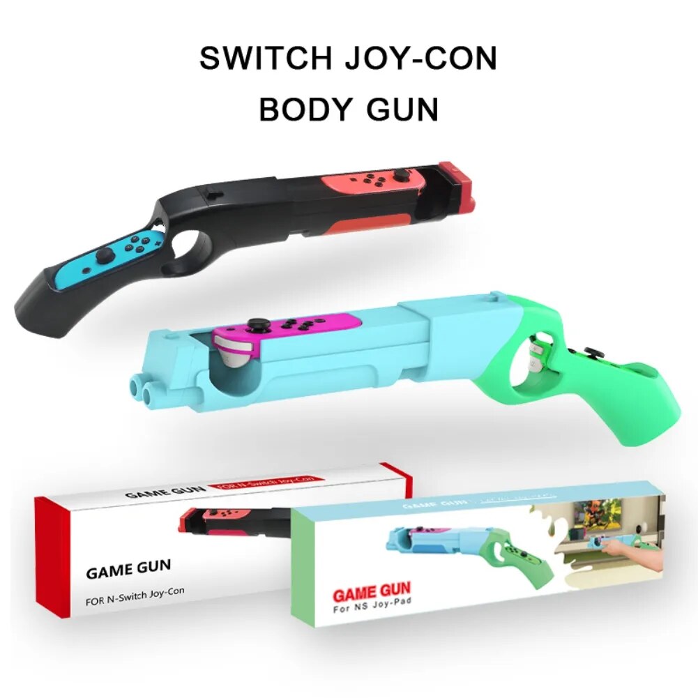 Grip For Nintendo Switch Shooting Games Controller Induction Peripherals Shooting Game Gun Grip For NS Game Console Accessories