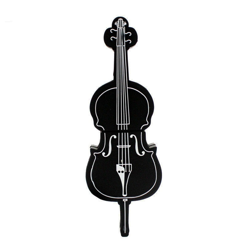 JASTER Music Model USB flash drive Guitar Pen drive Violin Pendrive Cello Memory stick Beth U disk Free key chain 16GB 32GB 64GB